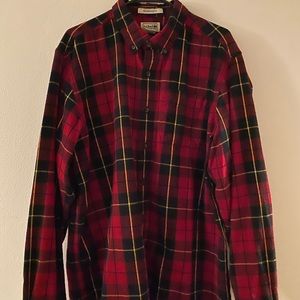 LL Bean traditional fit flannel - L